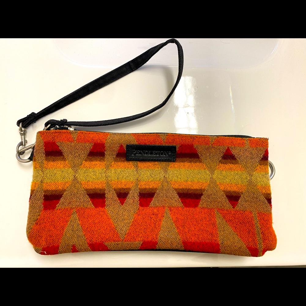 Wool Pendleton Clutch
